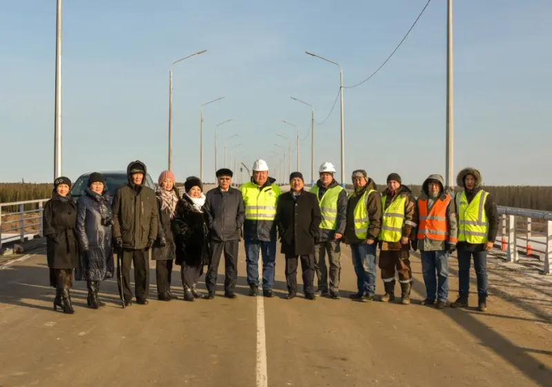 Начальник ФКУ Упрдор «Вилюй» оценил готовность моста через реку Марха