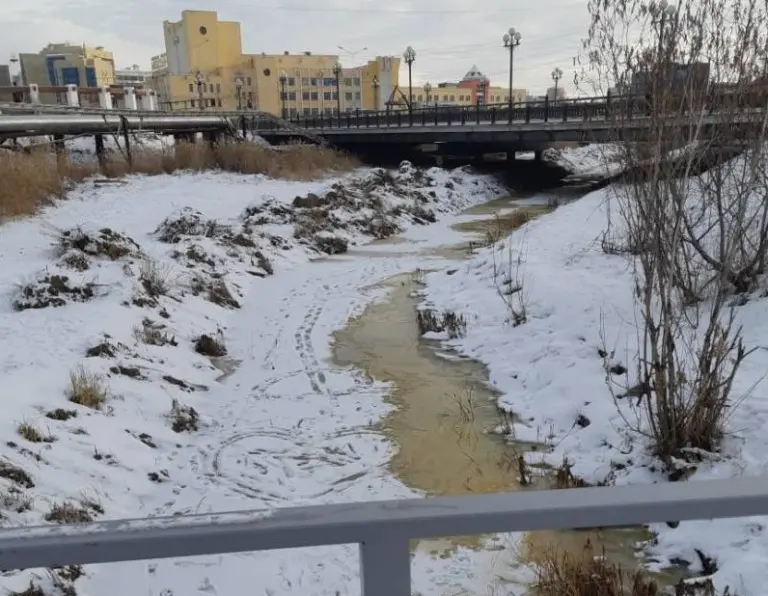 Воды вытекающие в Горканал в районе пересечения улиц Тургенева-Петровского не сточные