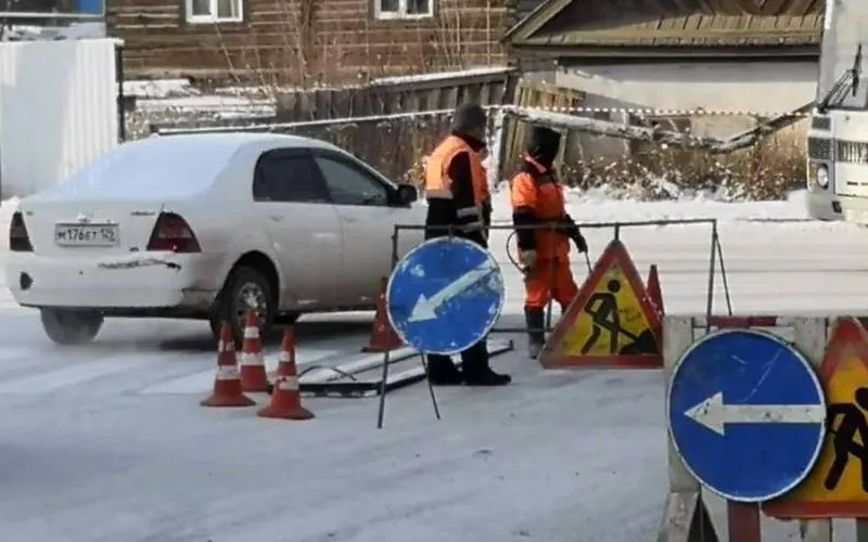 «Не вздумайте принимать»: мэр Якутска о некачественной дорожной разметке на новых дорогах
