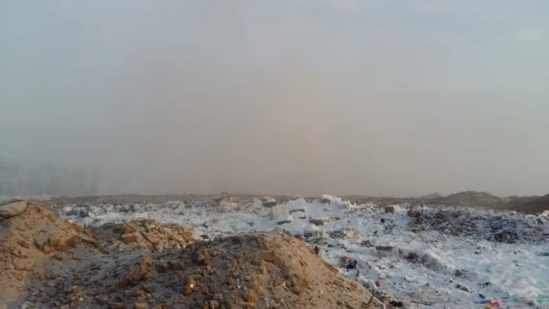 Возгорание на полигоне на Вилюйском тракте локализовано