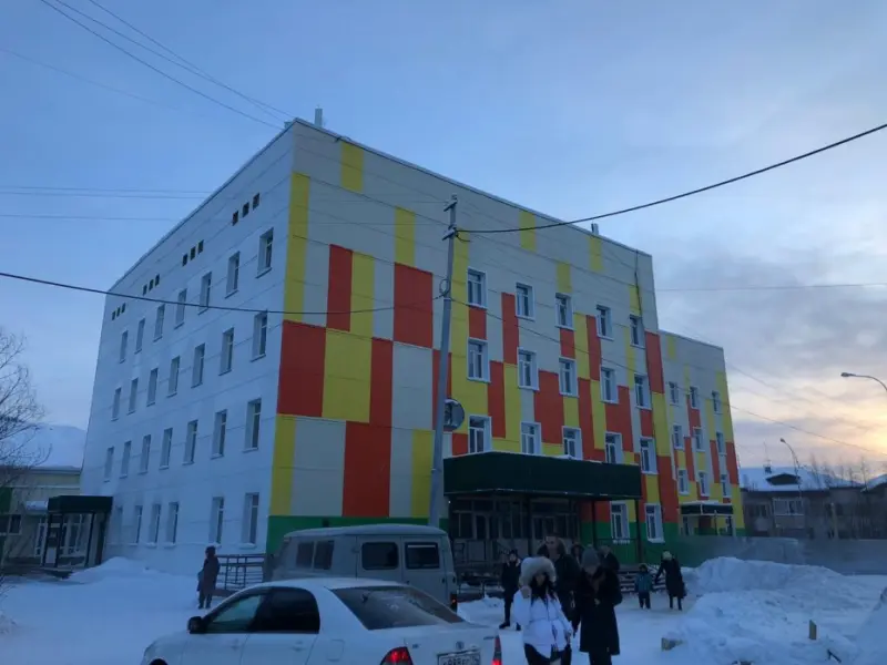 Ремонт детской поликлиники в Нерюнгри завершится к концу года
