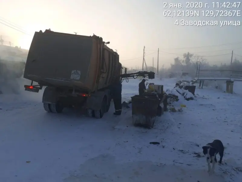 Вывоз мусора в период праздничных дней ведется в усиленном режиме