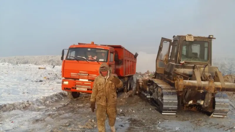 Вблизи полигона на Вилюйском тракте вредных выбросов в воздухе не выявлено