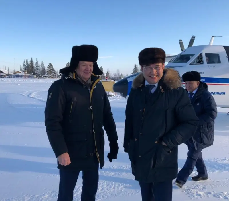 Айсен Николаев работает в Усть-Майском районе