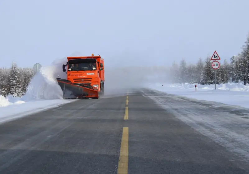 В 2019 году отремонтировано 110 км федеральной трассы А-360 "Лена"