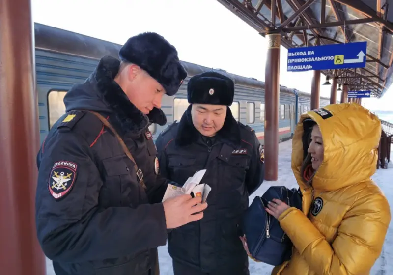 Транспортные полицейские подвели итоги профилактической акции «Безопасная железная дорога»