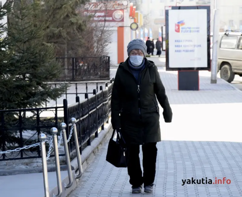 Жителей и гостей Якутска обяжут носить маски из-за коронавируса