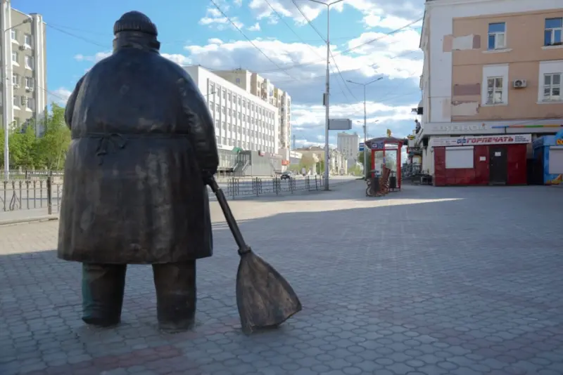 Фоторепортаж: Однодневный локдаун в Якутске