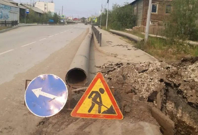 «Водоканал» обязали восстановить асфальт и тротуары, разрушенные при прокладке магистрального водопровода