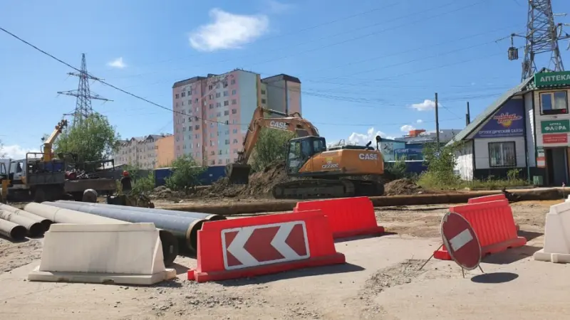 Временное ограничение движения на перекрестке улиц П. Алексеева – Стадухина – Пирогова в связи с пневмоиспытанием газопровода