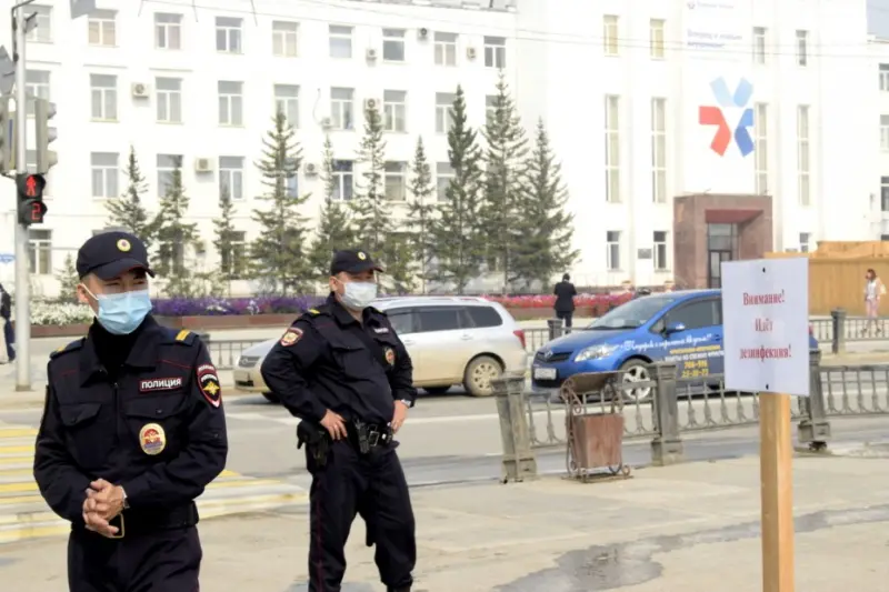 Акция в поддержку Хабаровска в Якутске не состоялась в связи с дезинфекцией площади Ленина