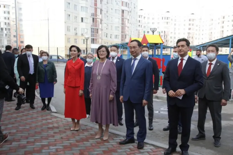 В 203 микрорайоне Якутска открылся детский сад «Сардаана»