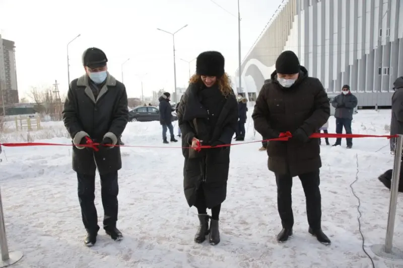 В Якутске открыли новый арт-объект «Здесь был!»