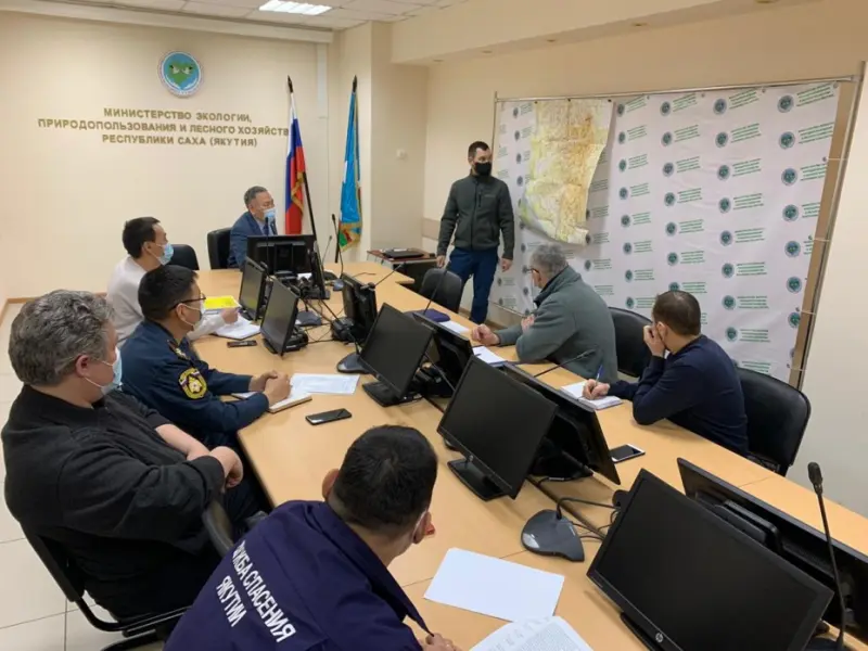 Началась подготовка трассы полета ракеты-носителя "Союз-2" в Якутии