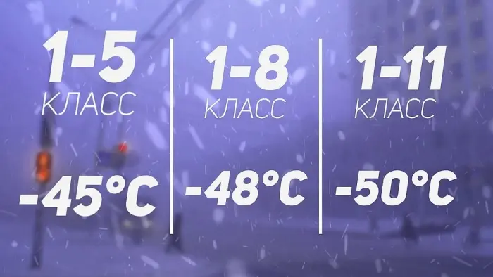 Вышло положение об актированных днях на территории Якутска