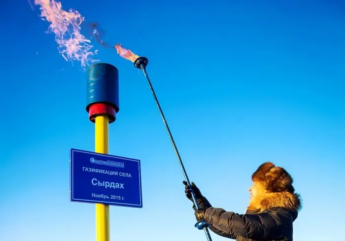 В Кумахтах пришел газ