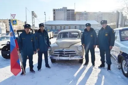 Выявлены лучшие водители и автослесари МЧС