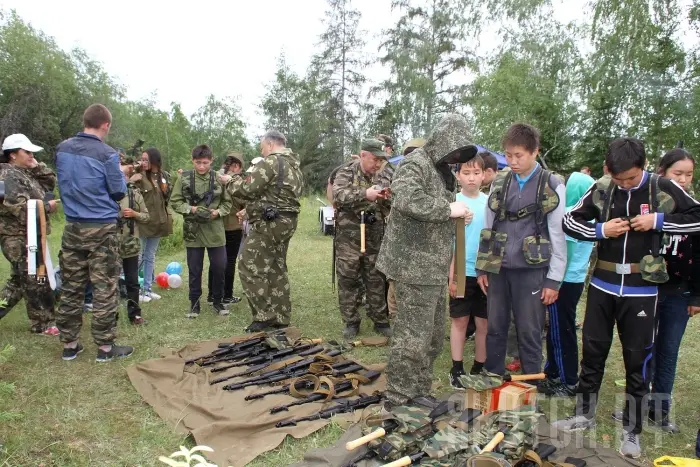 Якутские юные казаки провели сборы