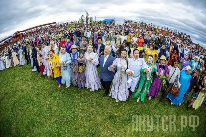 В Ысыахе Туймаады – 2015 приняло участие 150 тысяч человек