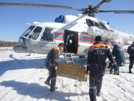 Подготовка к паводку: в Ленск из Якутска направлена оперативная группа МЧС