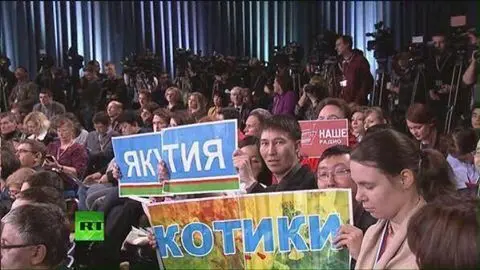 В гостях у Путина: Якутия, Мост и КОТИКИ
