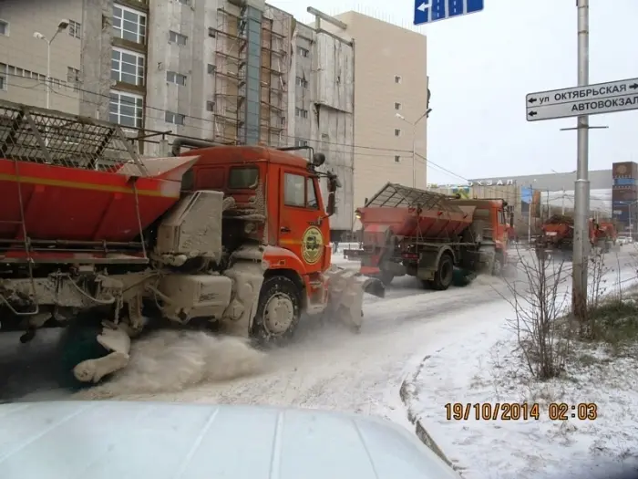 Якутск устраняет последствия непогоды