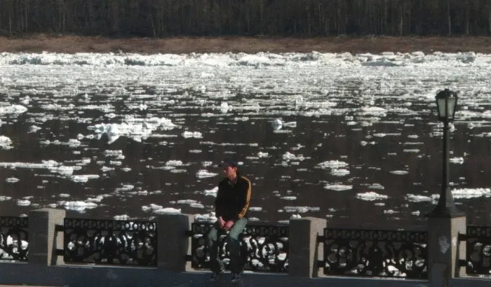 Ледоход добрался до Покровска