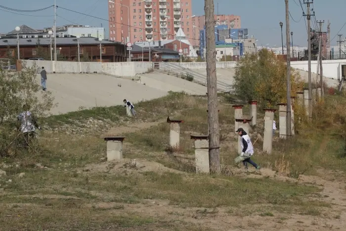 В Якутске проходит Всероссийский экологический субботник «Зеленая Россия»