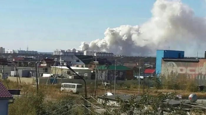Взрыв на ДСК?