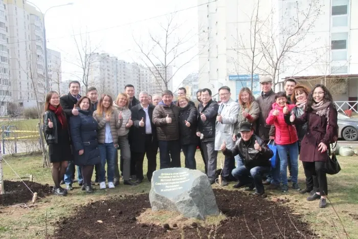 В Москве впервые заложен Якутский сквер