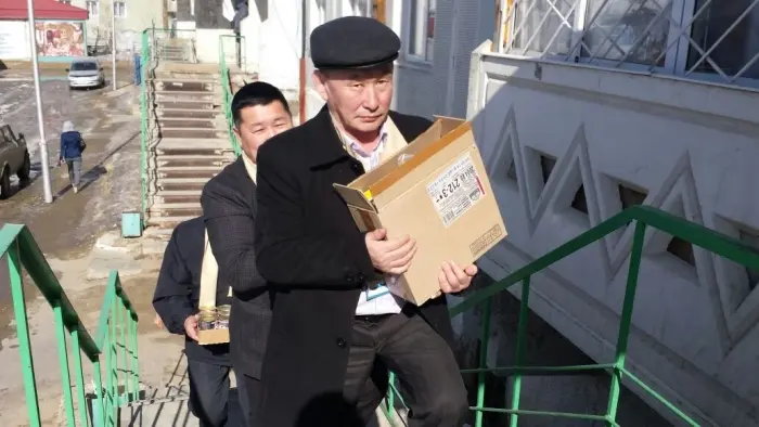 Хангалассцы поддержали многодетную семью