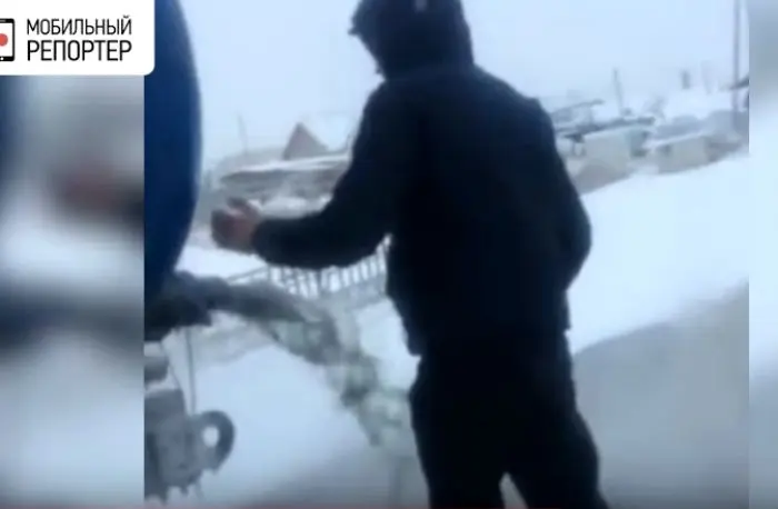 Фекальное безобразие на дорогах Якутска