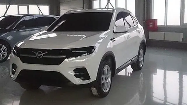 В Сеть попало фото нового кроссовера УАЗ