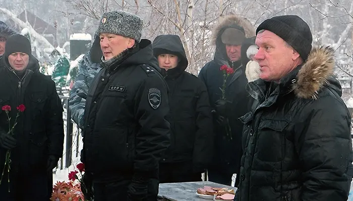 Росгвардейцы почтили память Александра Рыжикова и Станислава Голомарева