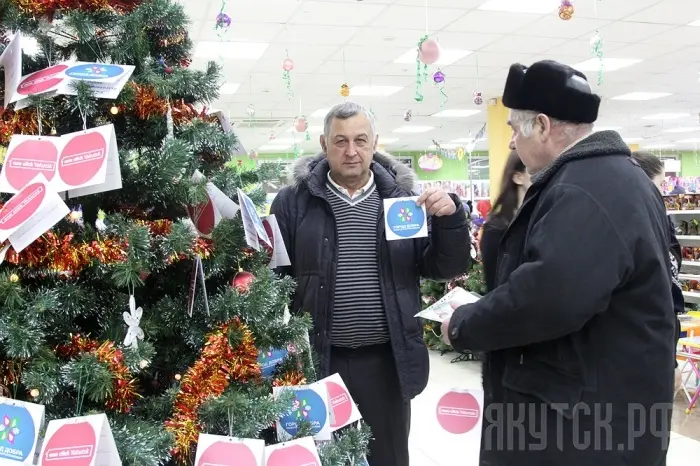 Автобусники Якутска поддержали акцию «Елка добра»