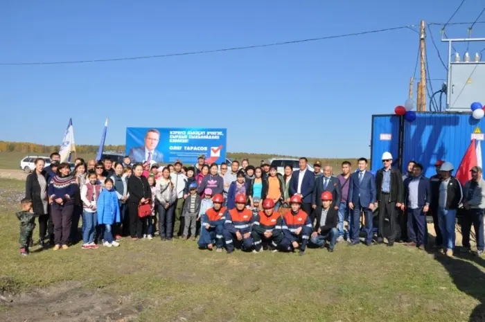 В Амге новый квартал для многодетных подключили к электросети