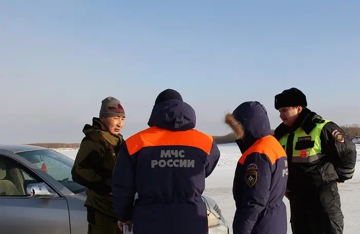 В Якутске проведен рейд по несанкционированному выезду на переправу