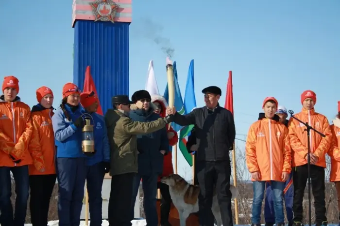Огонь игр «Дети Азии» был тепло встречен в Белой Горе