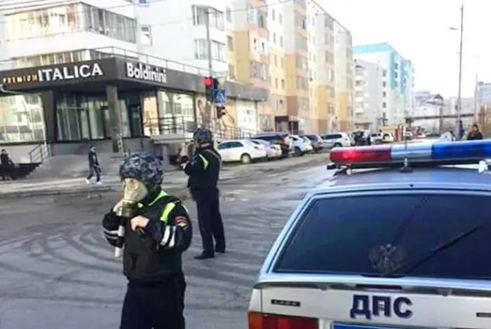 УФСБ отрабатывает ситуацию противодействия террористам в Якутске