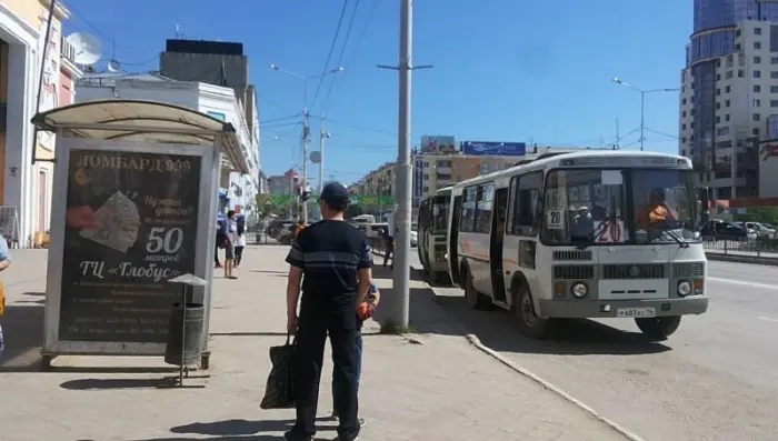 Девочка разбила голову в автобусе из-за резкого торможения