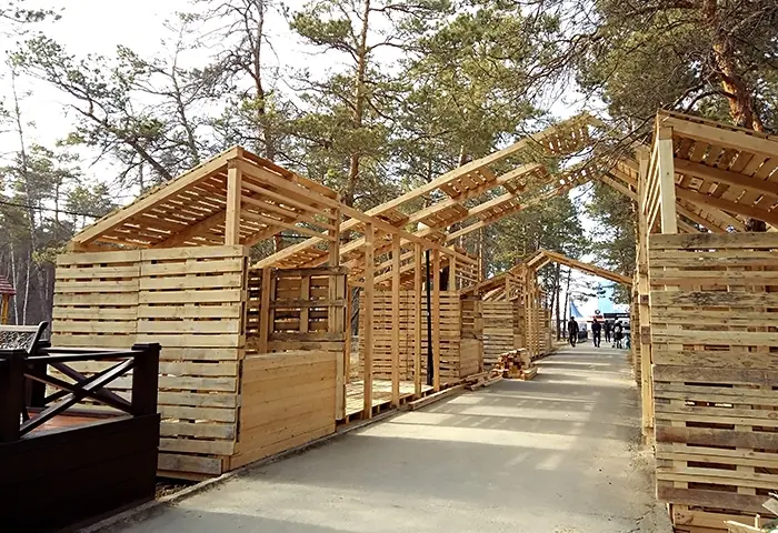 1 мая в Парке КиО откроется арт-аллея "Pallet"