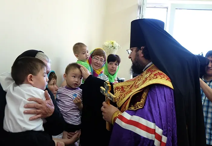 В специализированном доме ребенка открылась часовня