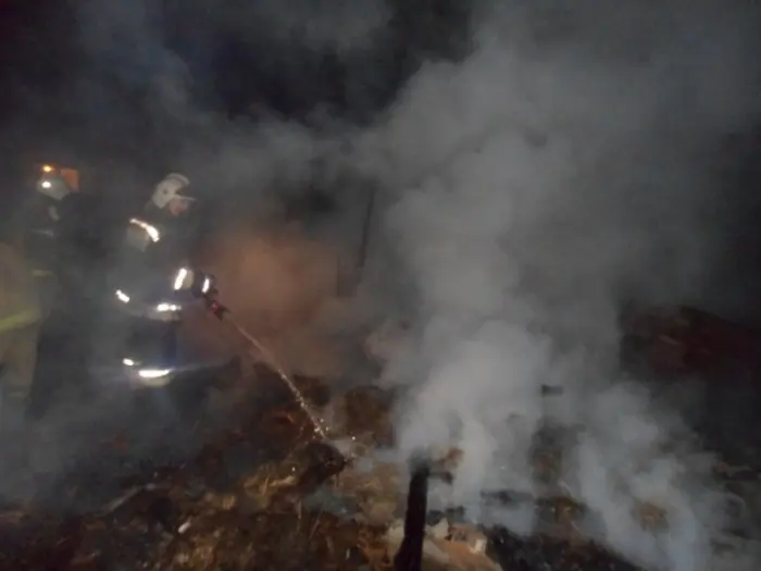 При пожаре в частном доме пострадал человек