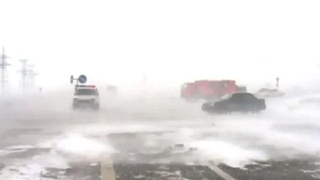 Внимание, водители! На автодороге «Умнас» ожидаются сильные порывы ветра
