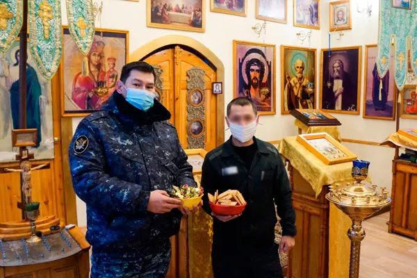 В исправительной колонии № 7 состоялись рождественские мероприятия