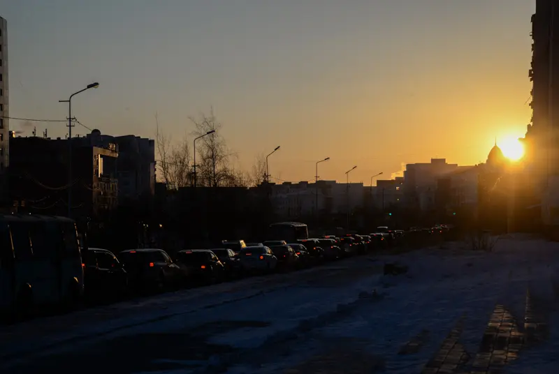 Виды города. Улица Кулаковского