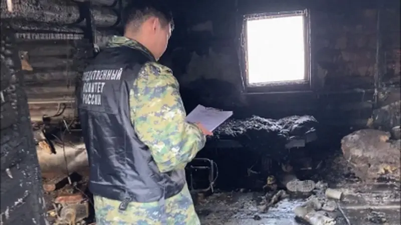 При тушении пожара в котельной в селе Балагачча обнаружено тело кочегара, проводится процессуальная проверка