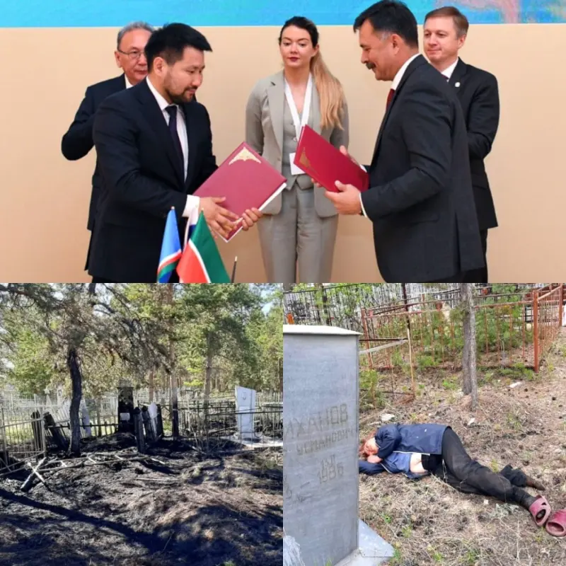 Пока чиновники были в Казани: Житель Якутска возмущен постоянными пожарами и беспорядком на Татарском кладбище