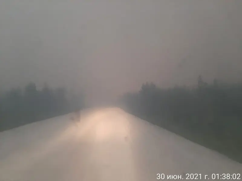 Временно закрыто движение на участке трассы Р-504 "Колыма" в Якутии