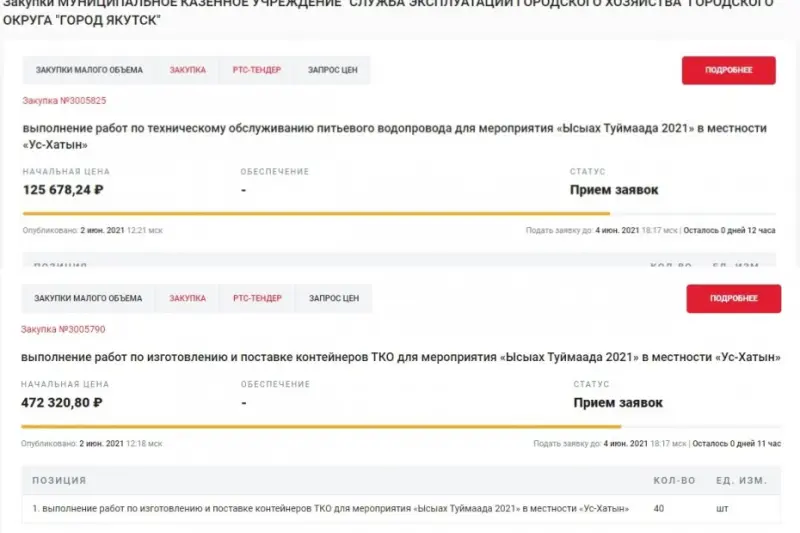 Судьба праздника «Ысыах Туймаада-2021» не ясна, но закупки уже объявлены